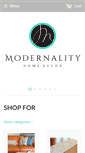 Mobile Screenshot of modernalityhomedecor.com